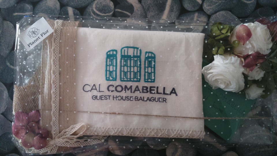 Servei de brodat de Brodats Paquita ofereix la possibilitat de brodar un logotip a qualsevol peça de roba.